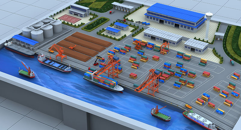 额尔古纳市工业沙盘3