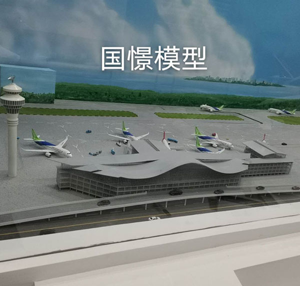 额尔古纳市场景模型