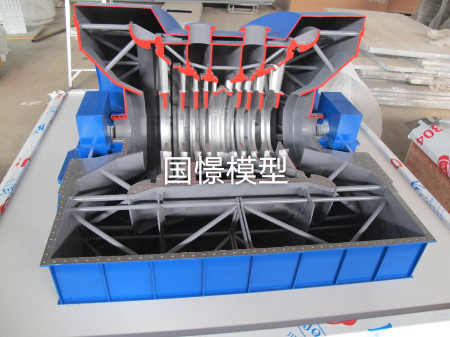 额尔古纳市机械模型