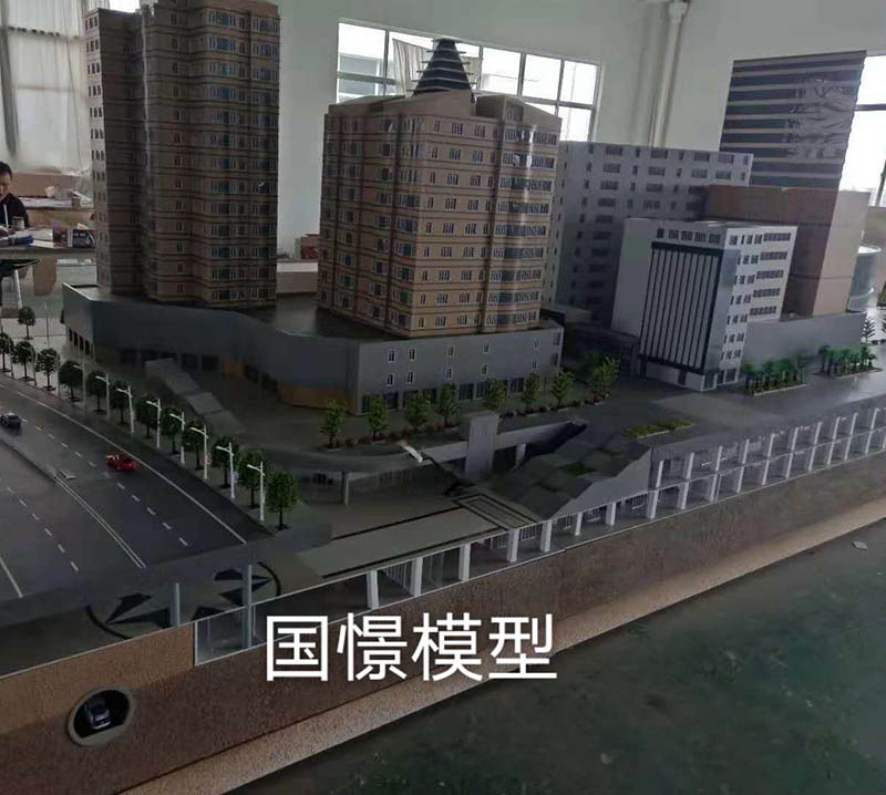 额尔古纳市建筑模型