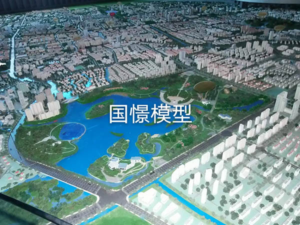 额尔古纳市建筑模型
