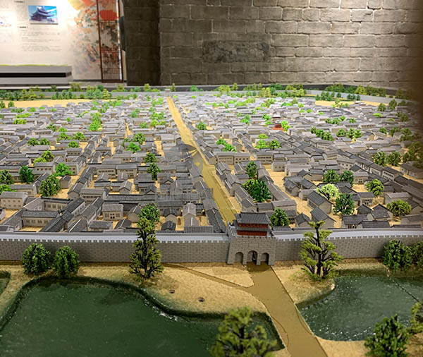 额尔古纳市建筑模型